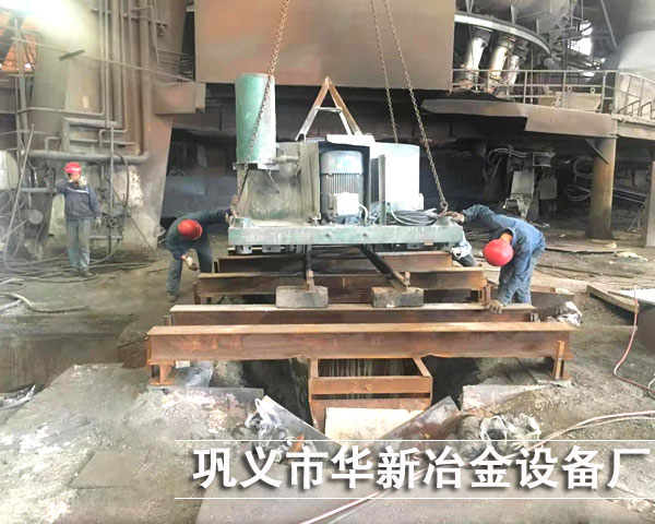 澆注料攪拌機現場